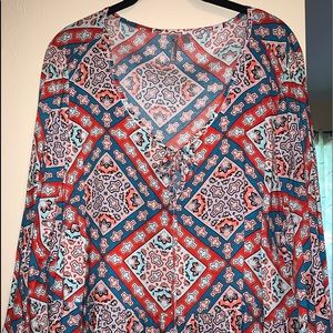 Boho Print Tunic